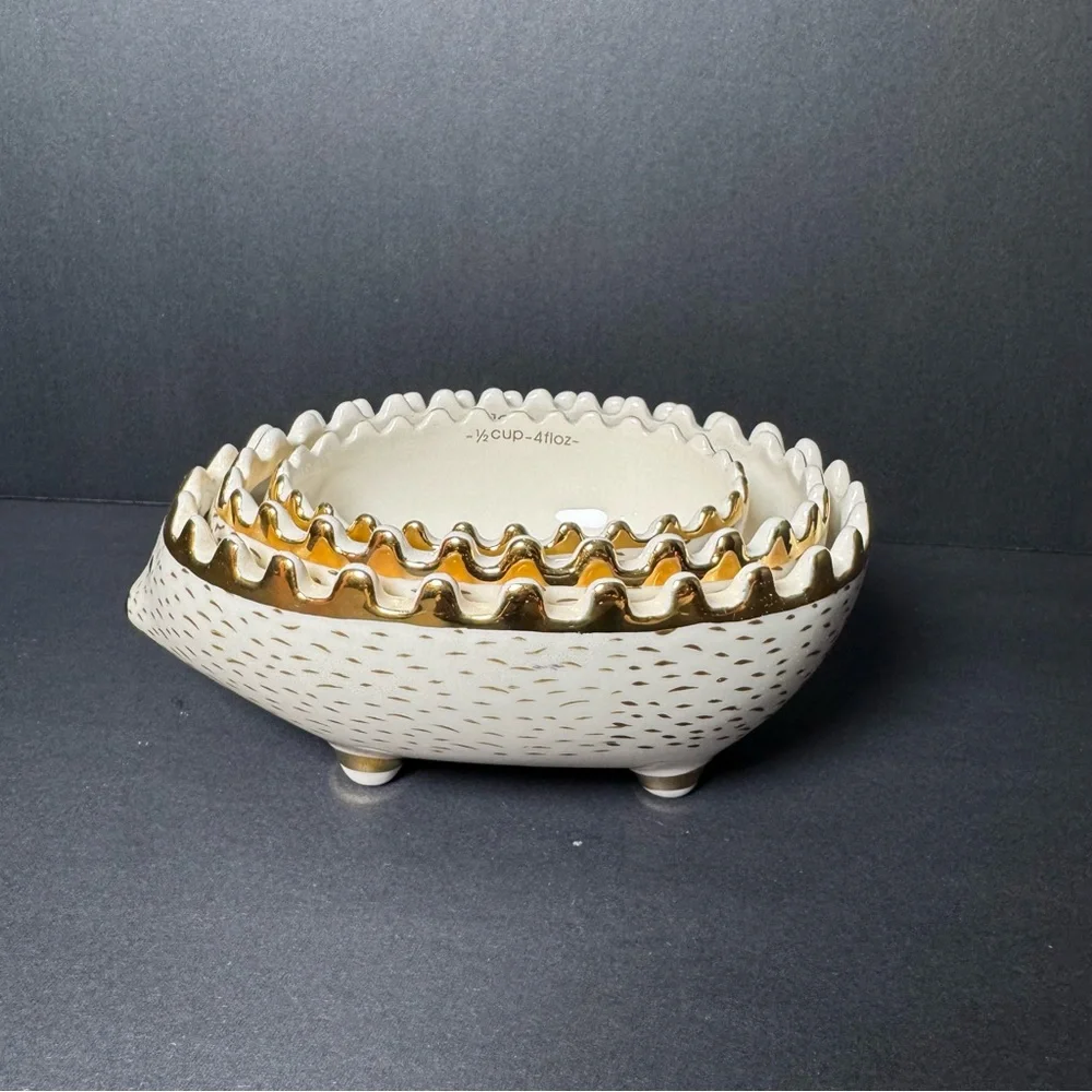 Signature‎ Housewares CUTE Hedgehog Nesting Stackable Measuring Cups Set of 3